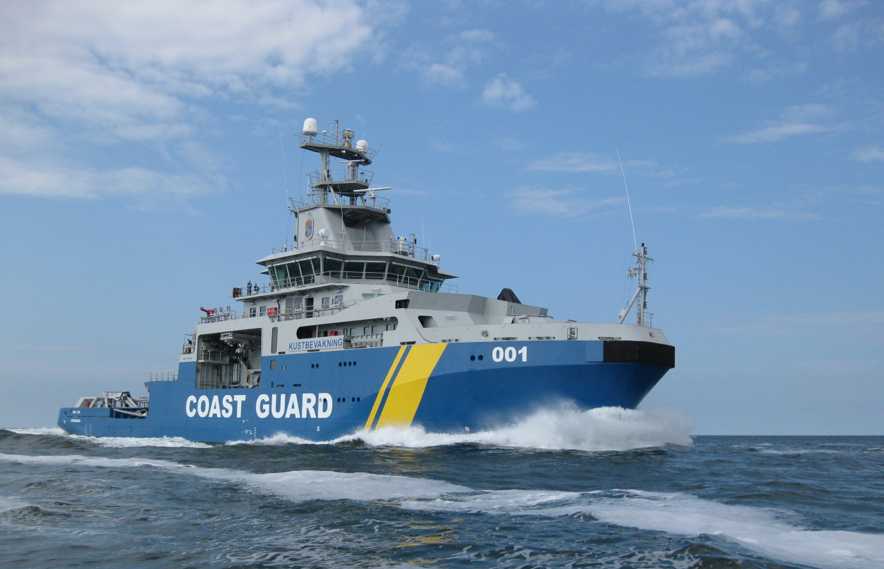 KBV 001 under seatrail på svarta havet