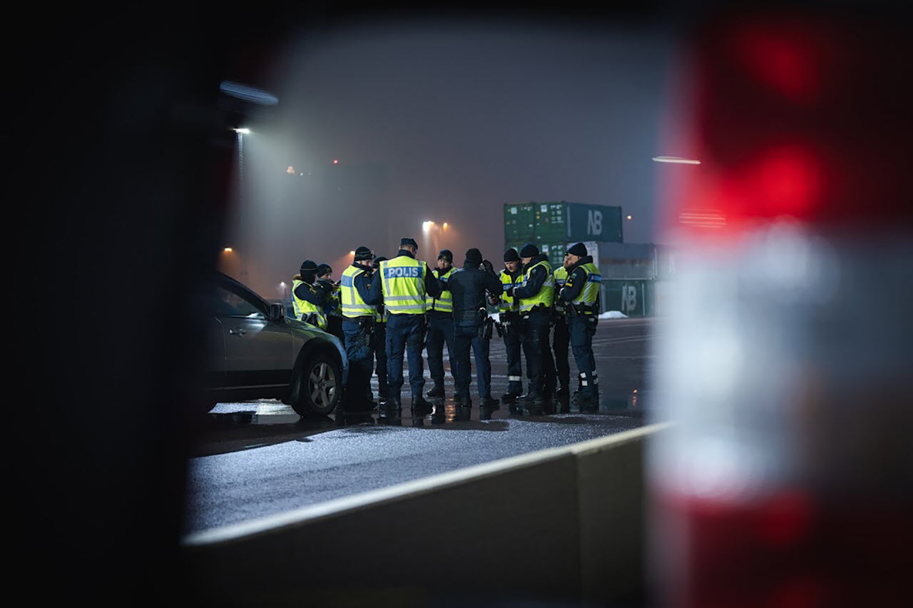 Samverkan mellan myndigheter i hamnområde