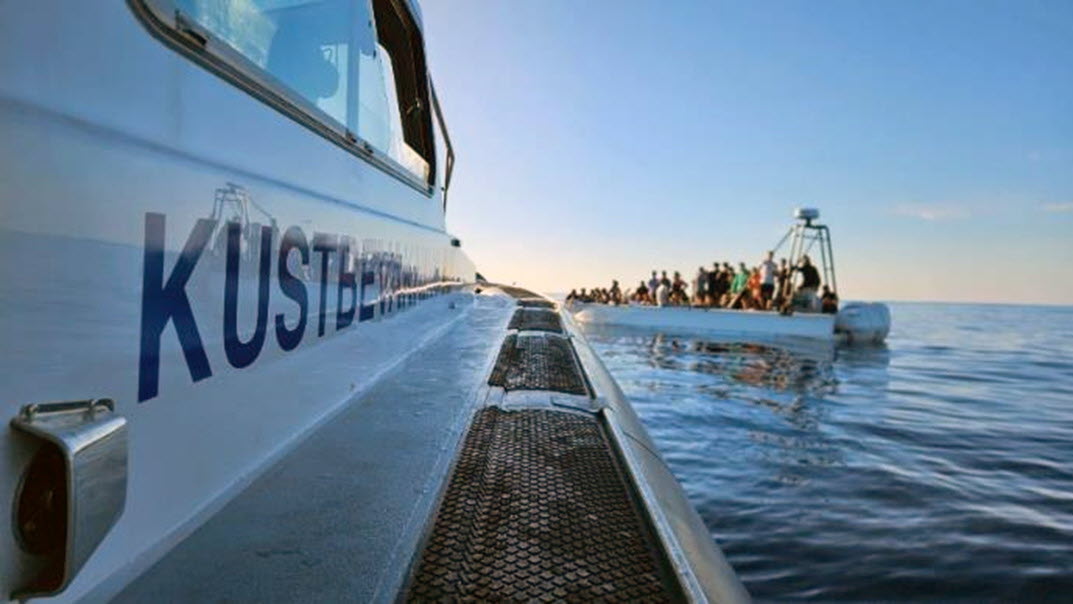Sjöräddning Lampedusa 2026
