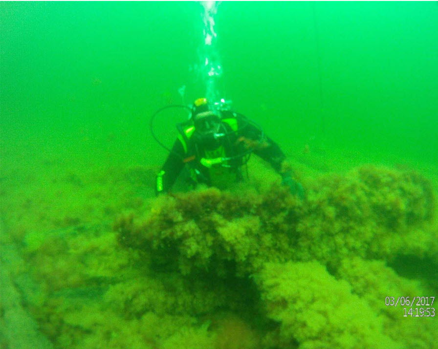 Misstänkt vrakplundrare