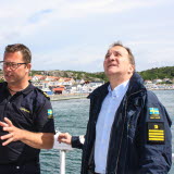 Statsministern Stefan Löfven ombord KBV 032 170702.jpg