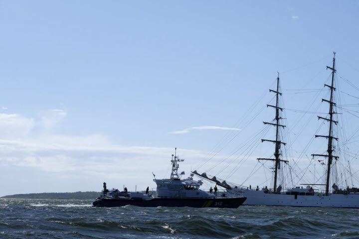 KBV 312 under Tall Ships Race