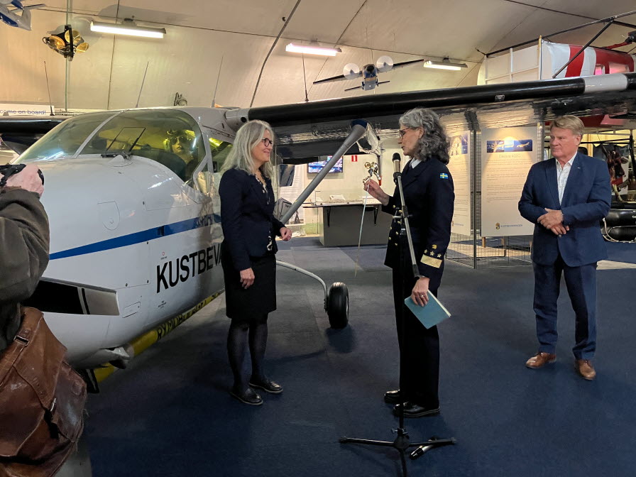 Överlämning av Cessna Aeroseum