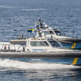 Svenska patrullbåtar utanför Lesbos Foto Kustbevak.jpg